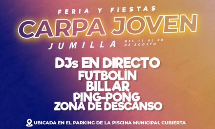 El Ayuntamiento habilita una carpa para jóvenes en la Feria y Fiestas de Jumilla