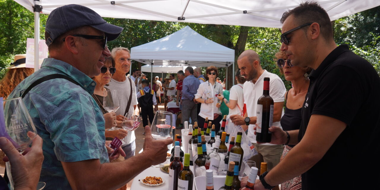 La Federación de Peñas organiza por primera vez la gran miniferia del vino