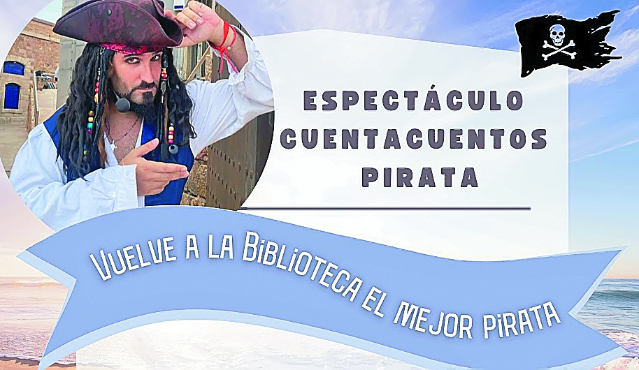 La Biblioteca Municipal ha programado un ‘cuentacuentos pirata’ para este viernes