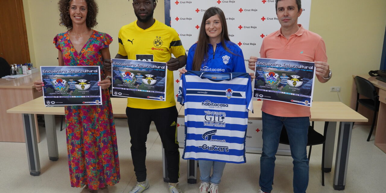 Fútbol e integración se darán la mano este domingo en el partido entre el Jumilla ACF y Avispas CF