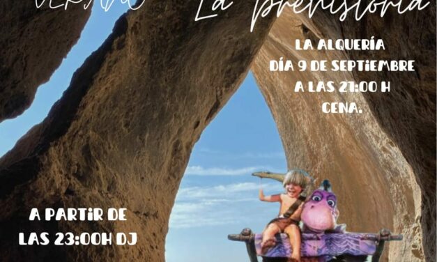 La Alquería despedirá el verano del 23 este sábado con una fiesta modo ‘Picapiedra’
