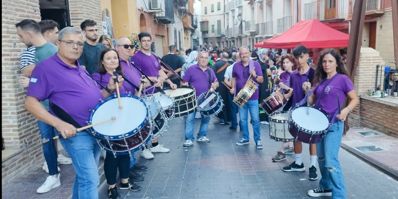 La Asociación de Tambores no falta a la cita anual de Vacambor