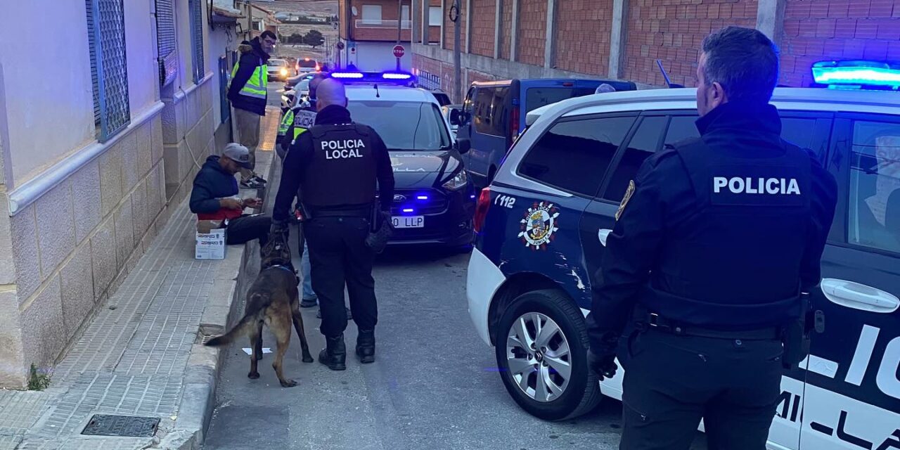 Detenidas cinco personas en Jumilla, en una operación contra la inmigración ilegal