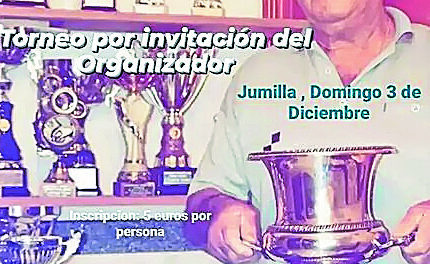 El XVII Memorial de Petanca Emilio Tomás se jugará el 3 de diciembre