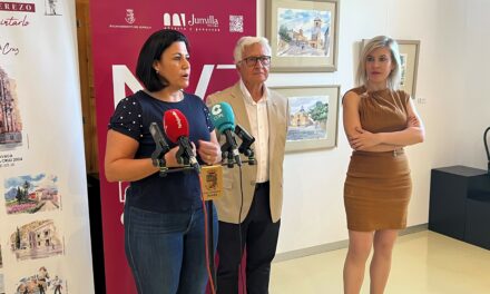 El Museo del Vino acoge hasta este domingo la exposición ‘Andar para pintarlo’