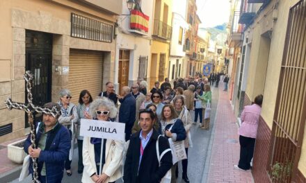 Una delegación de la Semana Santa participó en las XX Jornadas Diocesanas de Abarán