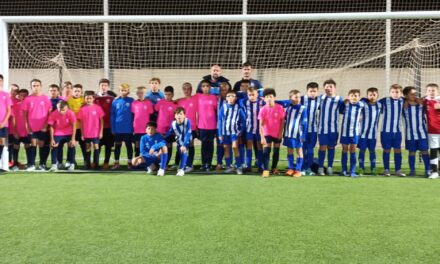 Partido de infarto en el estreno de los alevines de la Escuela de Fútbol