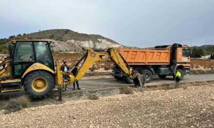 Comienzan las obras de la carretera Jumilla-Fuente Álamo