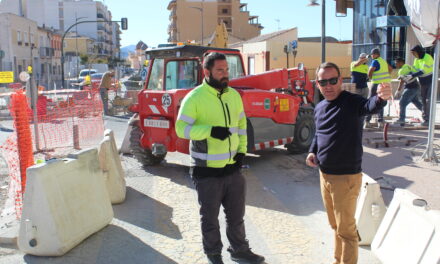 Las obras de la avenida de La Asunción atrasan finalmente el fresado y asfaltado hasta después de Navidad