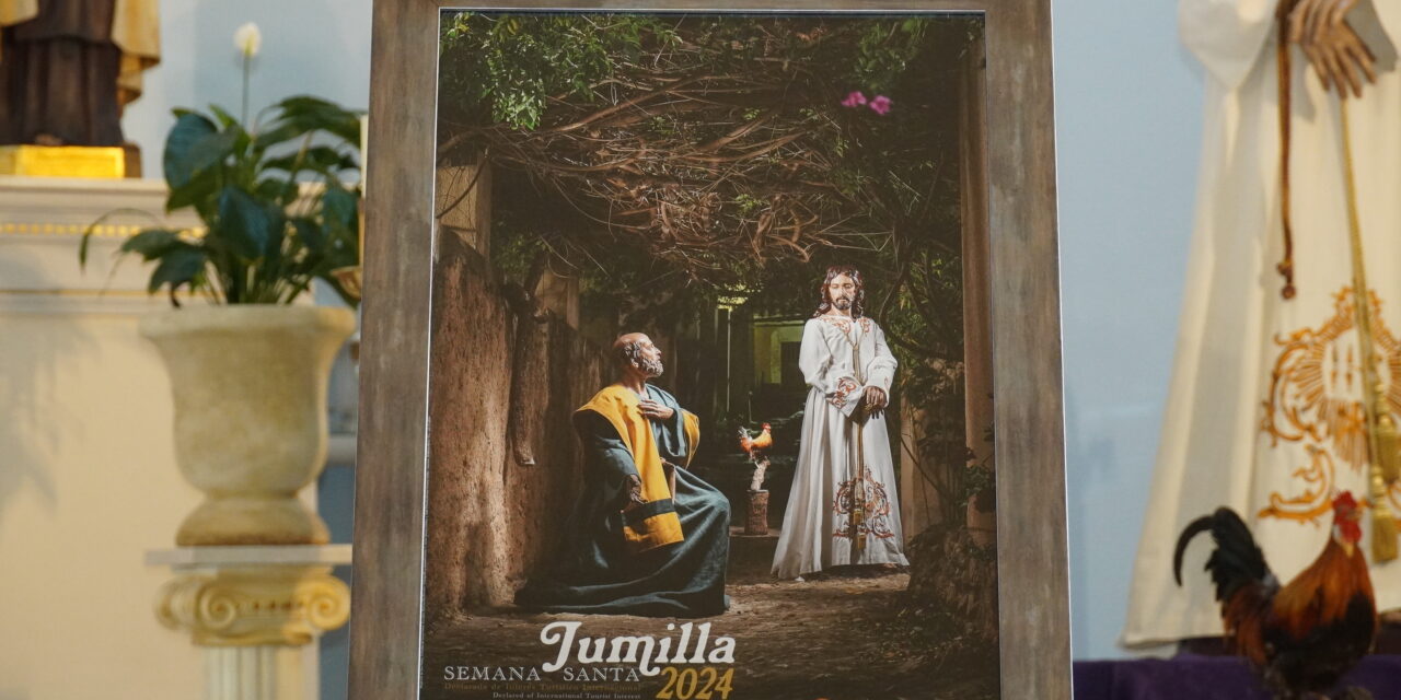 La Junta Central presenta el cartel de la Semana Santa de Jumilla 2024