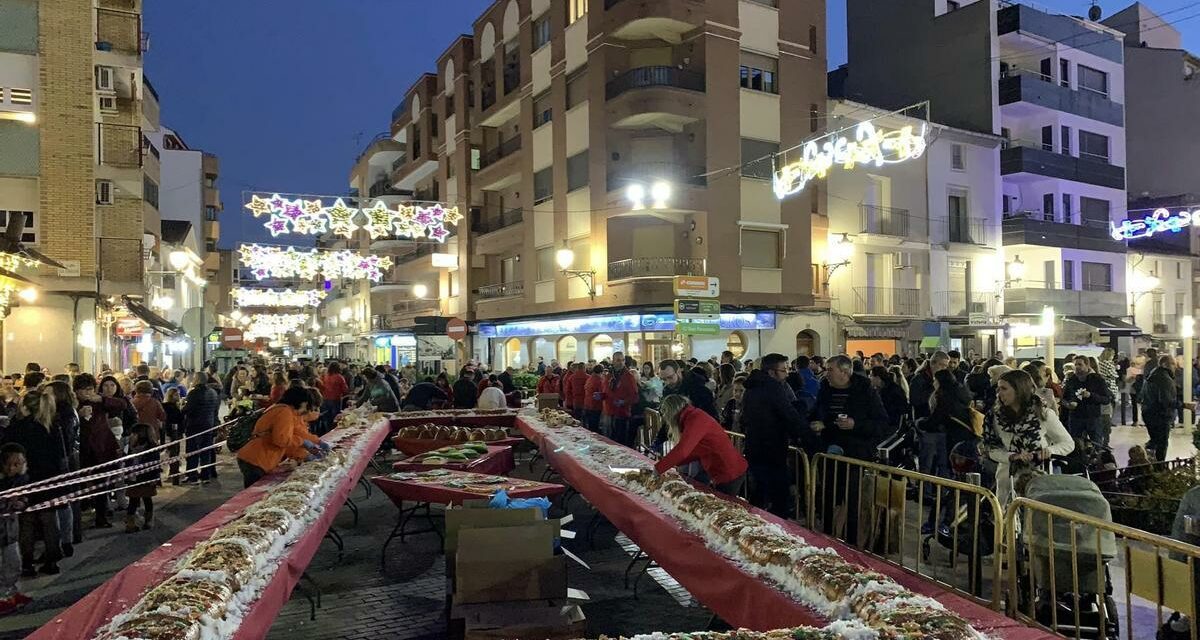 Roscón y chocolatada tras el desfile de la Cabalgata de Reyes