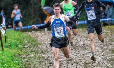 Mario Monreal deja su impronta en el Cross Internacional Juan Muguerza de Elgóibar firmando un puesto 20º