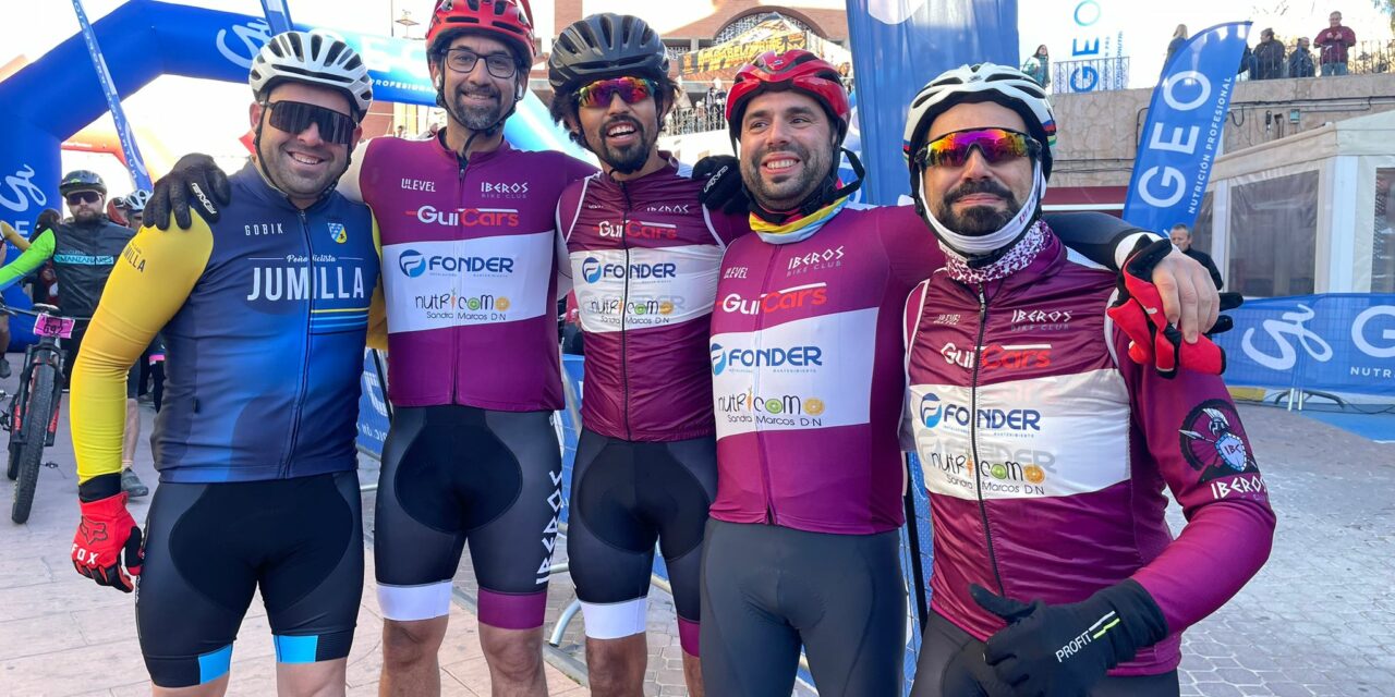 Cerca de 30 bikers jumillanos se miden en una carrera en Ontur