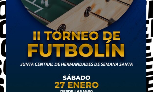 E II Torneo de Futbolín de la Junta Central se celebra el sábado
