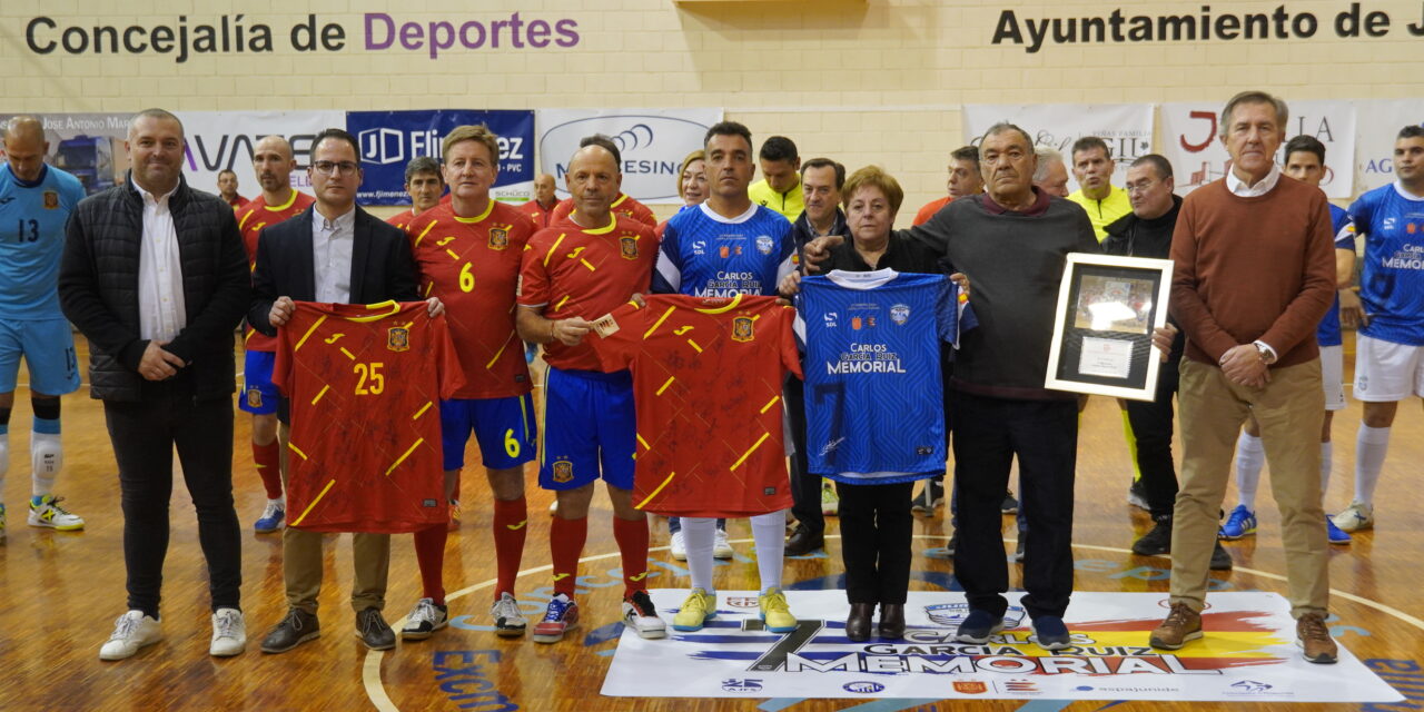 El VII Memorial Carlos García Ruiz llena ‘su’ pabellón de emociones y recuerdos