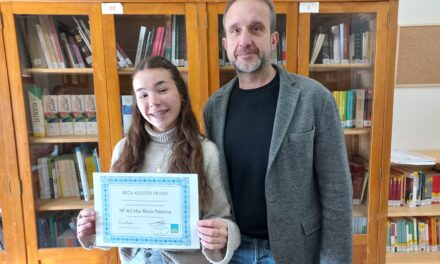 María del Mar Bleda Palencia consigue la Beca Agustín Prado, para cursar 1º de Bachiller en Estados Unidos