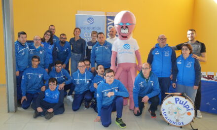 Pulpinide será la mascota del Club Deportivo Aspajunide que animará en partidos y torneos