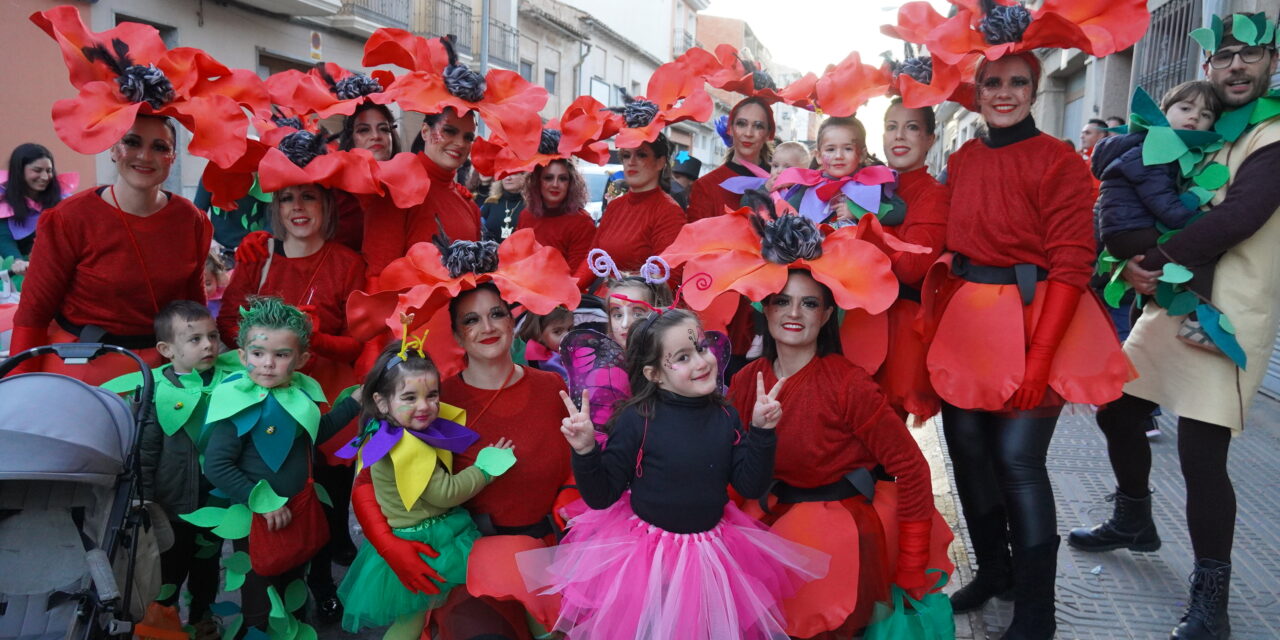 Disfraces y bailes dan colorido y diversión a una tarde desapacible de sábado de Carnaval