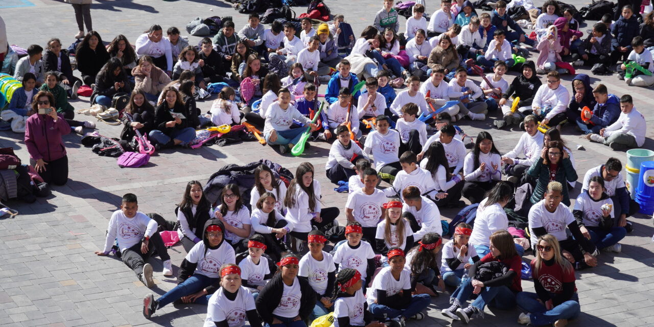 Gracias a Fidemus, en torno a la música se unieron 450 escolares