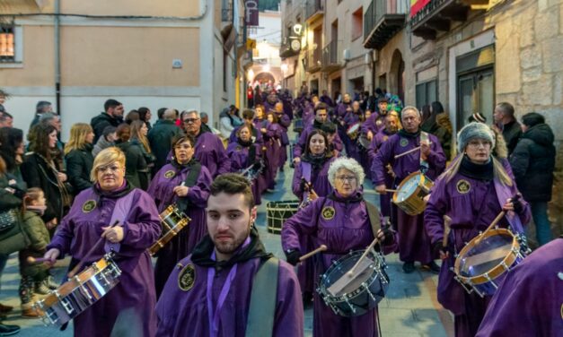 Un centenar de tambores jumillanos suenan en las Jornadas Nacionales de la Exaltación, en Andorra
