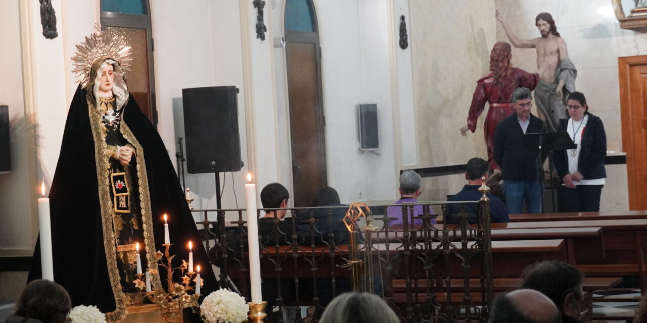 Las Promesas del Santo Rosario se rezaron en la Capilla de San José