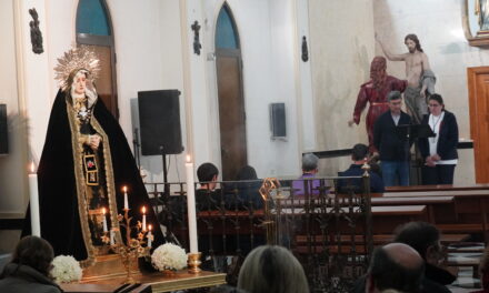 Las Promesas del Santo Rosario se rezaron en la Capilla de San José