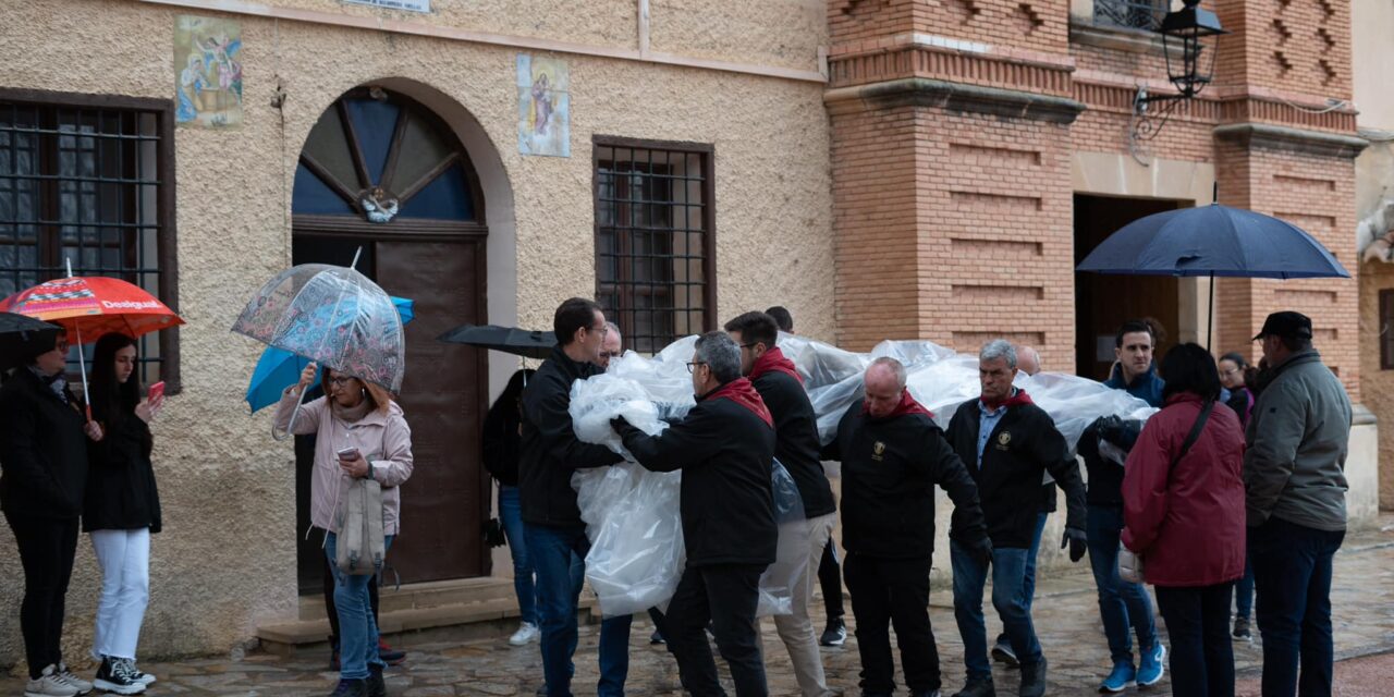 Algunas de las procesiones que restan en Jumilla corren peligro debido a la lluvia