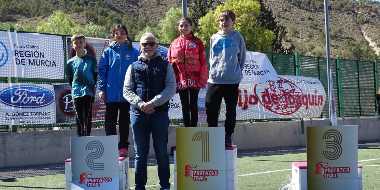 Ángel Pérez, 2º en Alevín Masculino, en la XIV Subida al Portazgo en Cieza