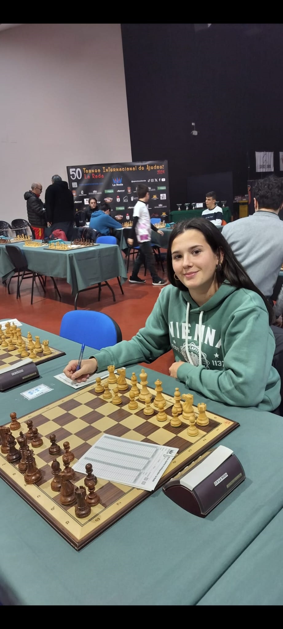 Elena Rodríguez estuvo en el Torneo Internacional de Ajedrez de La Roda ...