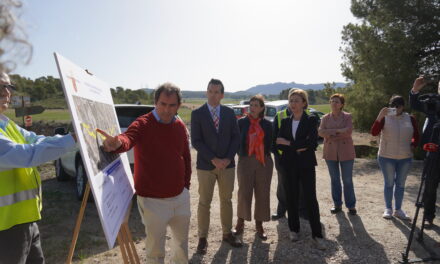 En junio finalizarán las obras de mejora de la carretera de Fuente Álamo