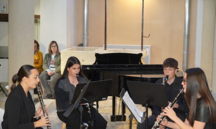 Alumnos de cámara del conservatorio realizan sus audiciones de final de curso