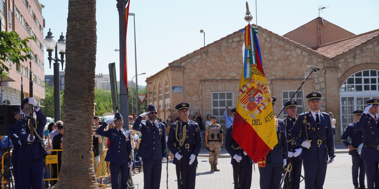 150 jumillanos participan en la jura de bandera civil de la AGA de San Javier (Galería de fotos)