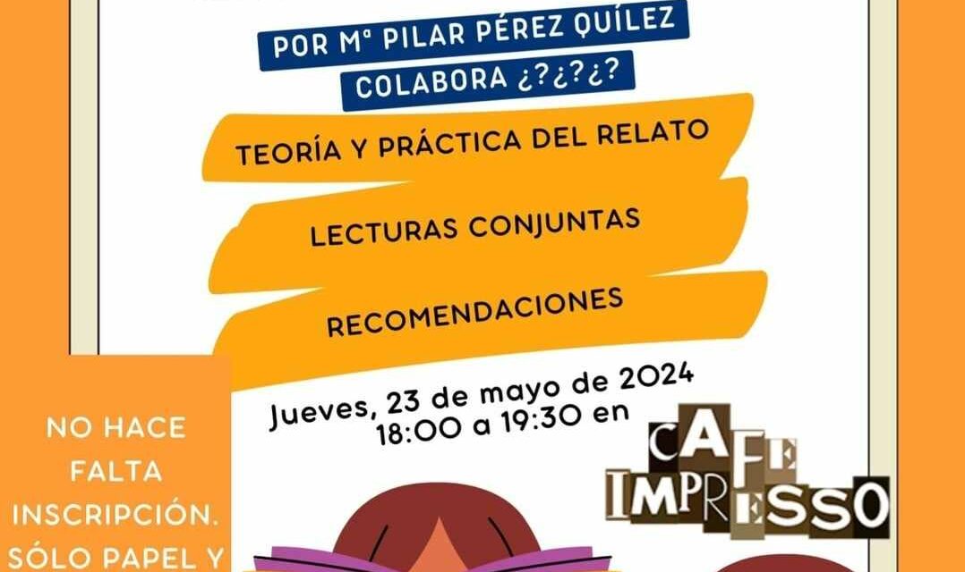 María Pilar Pérez Quílez pone en marcha mañana jueves un taller literario