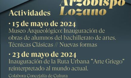 El área de Artes Plásticas del Arzobispo Lozano organiza una exposición, ruta urbana, performances y happenings