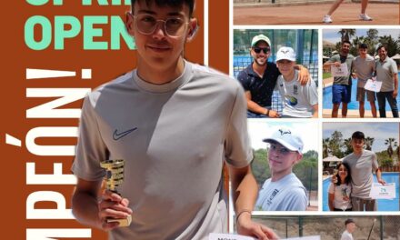 Alejandro Fernández, campeón del Torneo Regional de Tenis Amateur