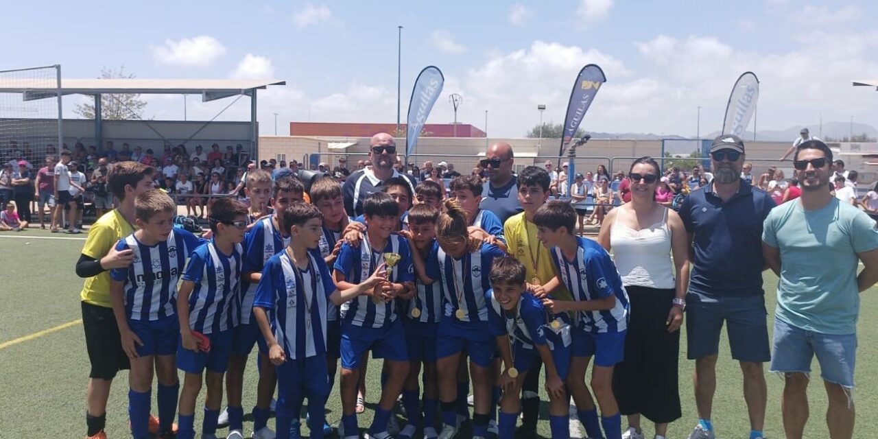 El Jumilla Alevín de la Escuela de Fútbol da la talla en Águilas