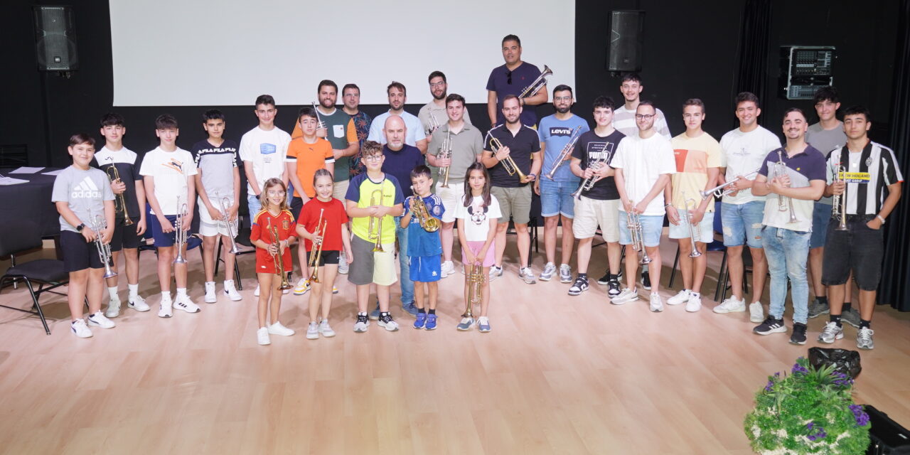 El IX Encuentro de Trompetas Ciudad de Jumilla cuenta con la participación de 28 alumnos