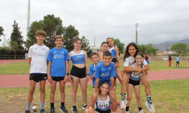 Siete medallas para los jumillanos en los Campeonatos Regionales Sub-10, 12 y 14