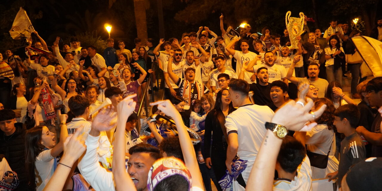 Centenares de jumillanos celebran la 15ª champions del Real Madrid (Galería de fotos)