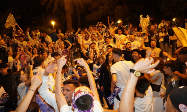 Centenares de jumillanos celebran la 15ª champions del Real Madrid (Galería de fotos)