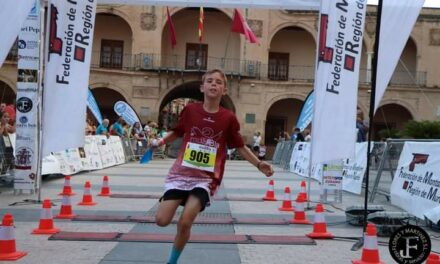 Ángel Pérez Guardiola se sube al primer cajón del pódium en la III MuBbla Trail de la ciudad de Lorca