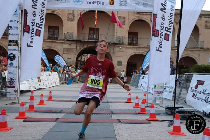 Ángel Pérez Guardiola se sube al primer cajón del pódium en la III MuBbla Trail de la ciudad de Lorca