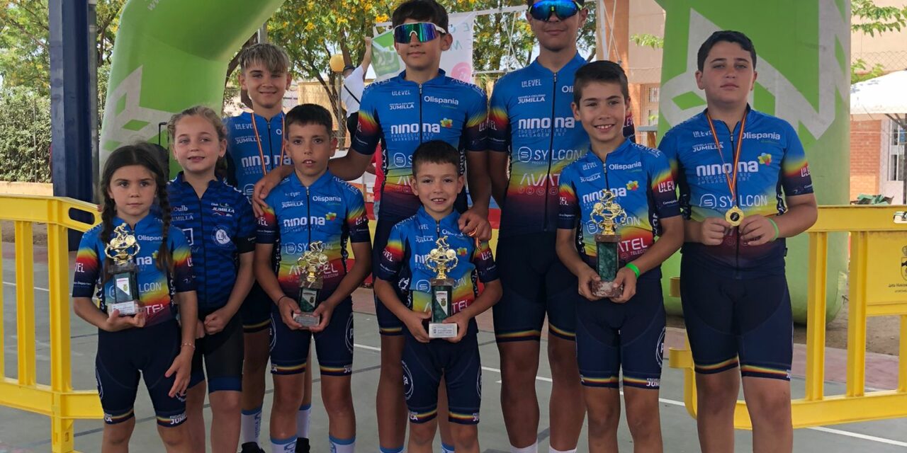 Los jóvenes ciclistas se traen, de nuevo, primeros puestos en la carrera de La Tercia