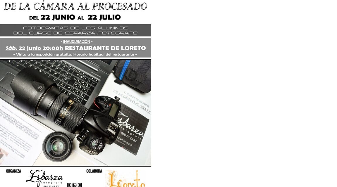 Mañana se inaugura ‘De la cámara al procesado’, una muestra de fotos de los alumnos del curso de Alberto Esparza