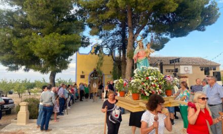 Vecinos de La Raja honran a su patrón San Isidro Labrador