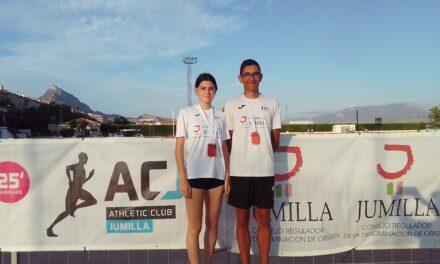 Dos medallas para Sandra Pastor y una para Reyes García, en el Sub-20 de Jumilla