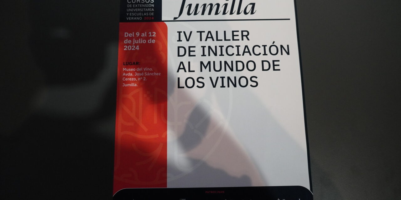 Nueva edición del Taller de Iniciación al Mundo de los Vinos que organiza la UMU en Jumilla