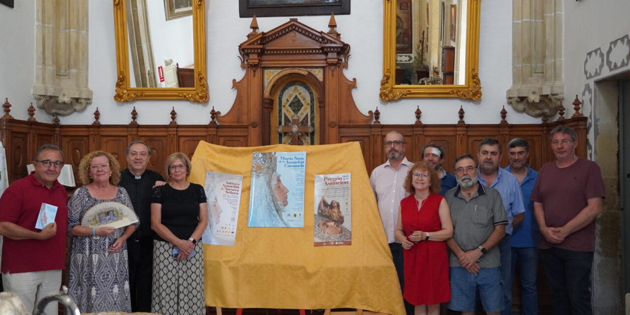 El rostro de la Virgen, protagonista del material gráfico de la Cofradía de la Patrona