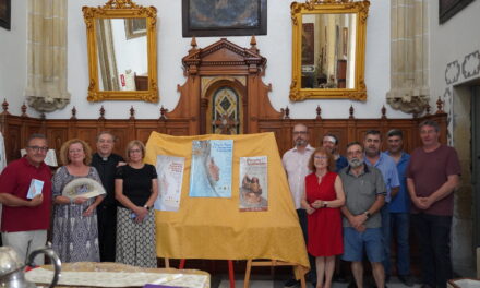 El rostro de la Virgen, protagonista del material gráfico de la Cofradía de la Patrona