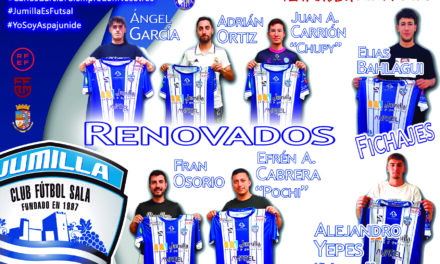 Los nuevos fichajes y las renovaciones abren la temporada 2024-25 del Jumilla Fútbol Sala